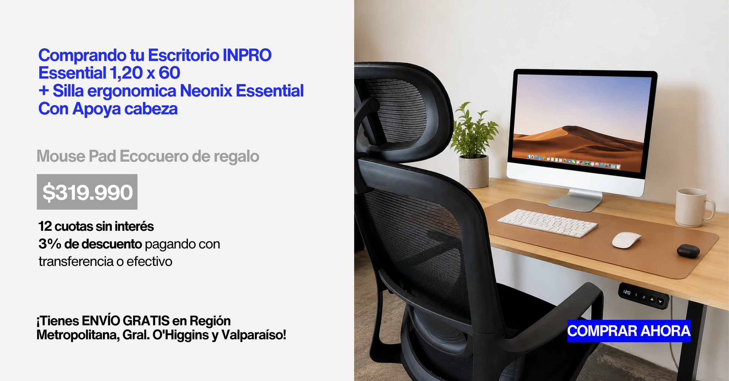 Dia del Padre INPRO: Essential Pack 1,20 con mouse pad ecocuero de regalo